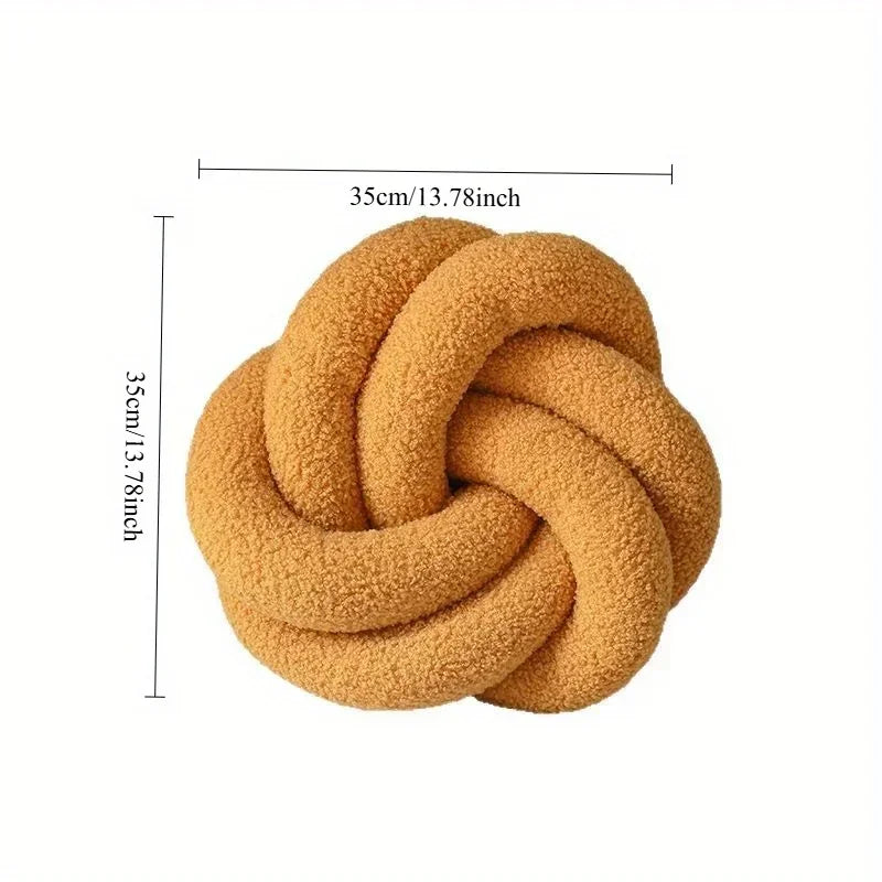 Soft Chunky Textured Throw Pillow