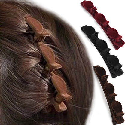 Easy 3-Layer Hair Clamp Styling Pin