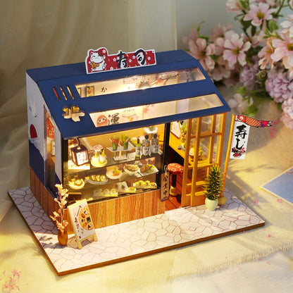 Small Japanese Model Building Block Set