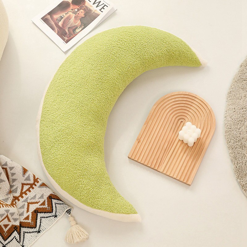 Soft Moon Shaped Pillow