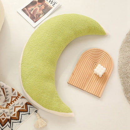 Soft Moon Shaped Pillow