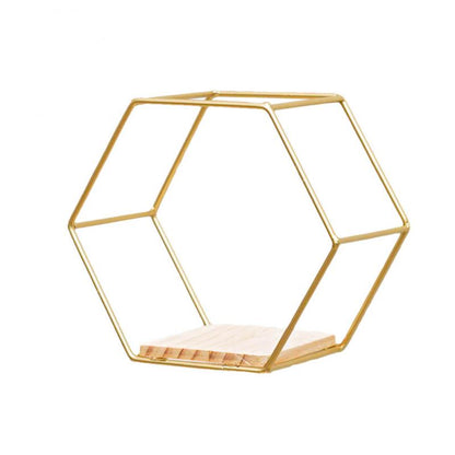 Modern Hexagon Wall Shelf Organizer - Befez