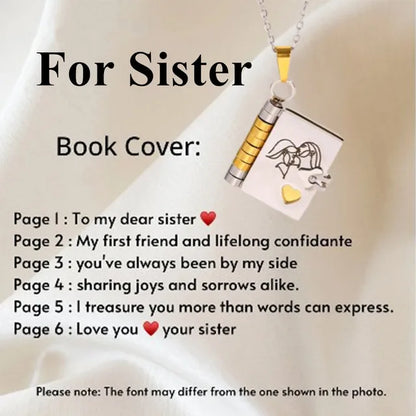 Heartfelt Message Pendant Necklace