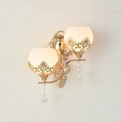 Warm Gold LED Ambient Wall Light