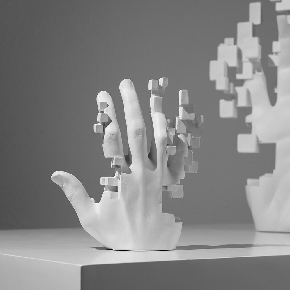 Unique Elegant Hand Sculpture Decoration