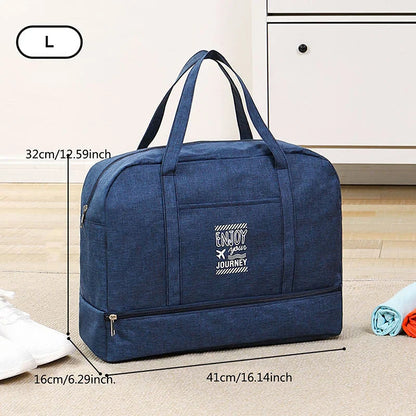 Portable Folding Duffel Bag for Women
