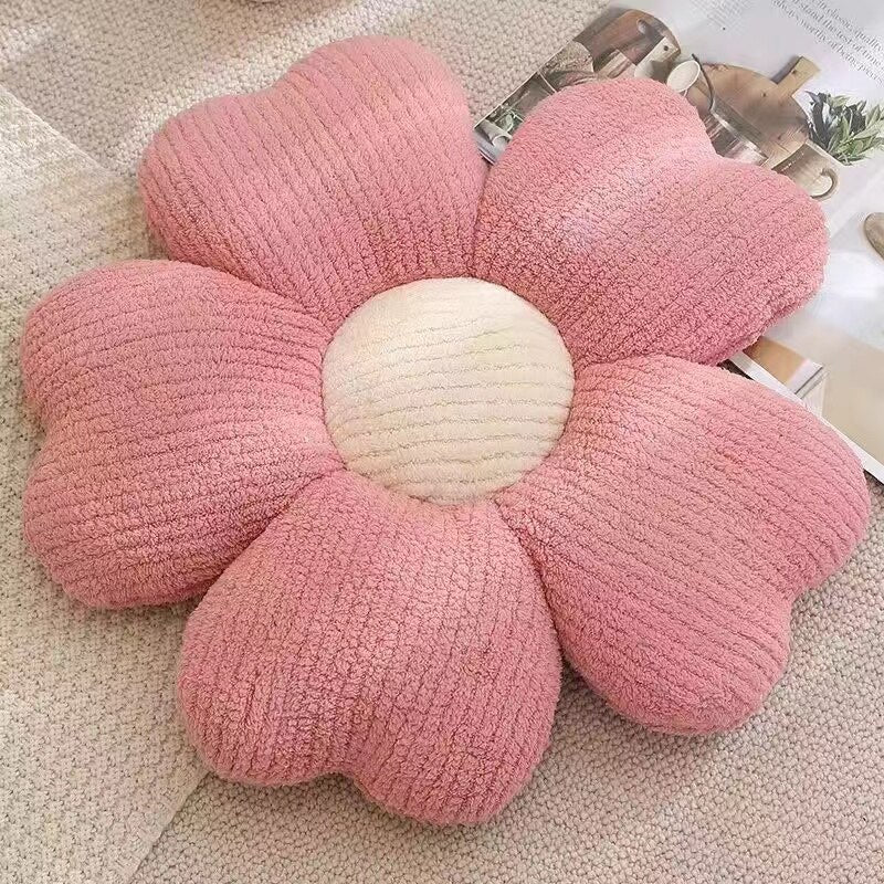 Soft Floral Pattern Pillow