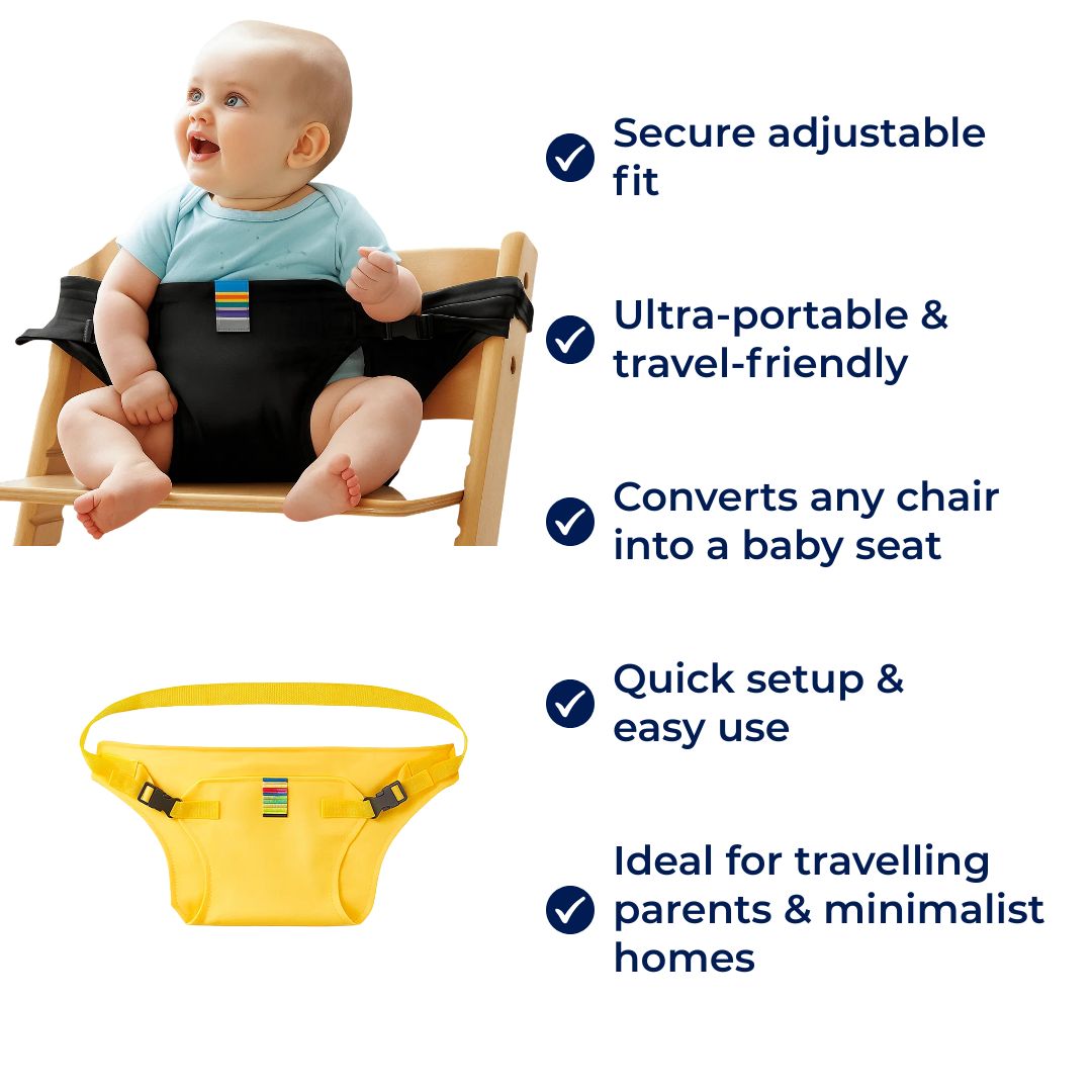 Baby Dining Harness - Safe Adjustable Strap