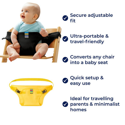 Baby Dining Harness - Safe Adjustable Strap