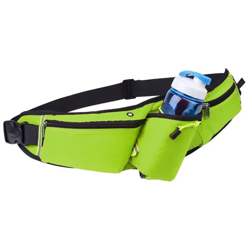 Waterproof Sports Waist Pack with Bottle Holder
