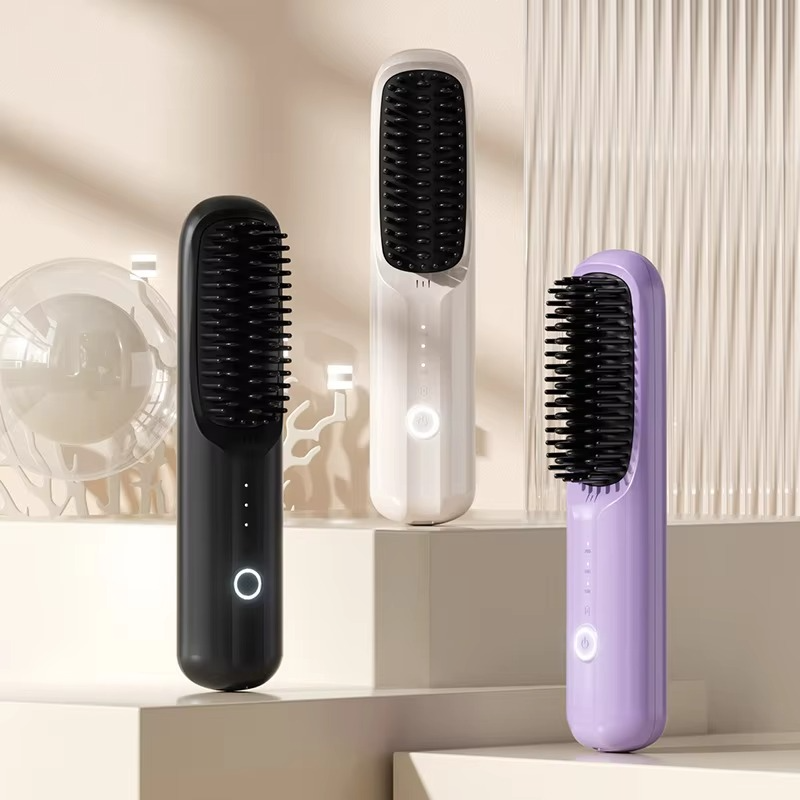 Easy Glide USB Ceramic Hair Straightener Comb
