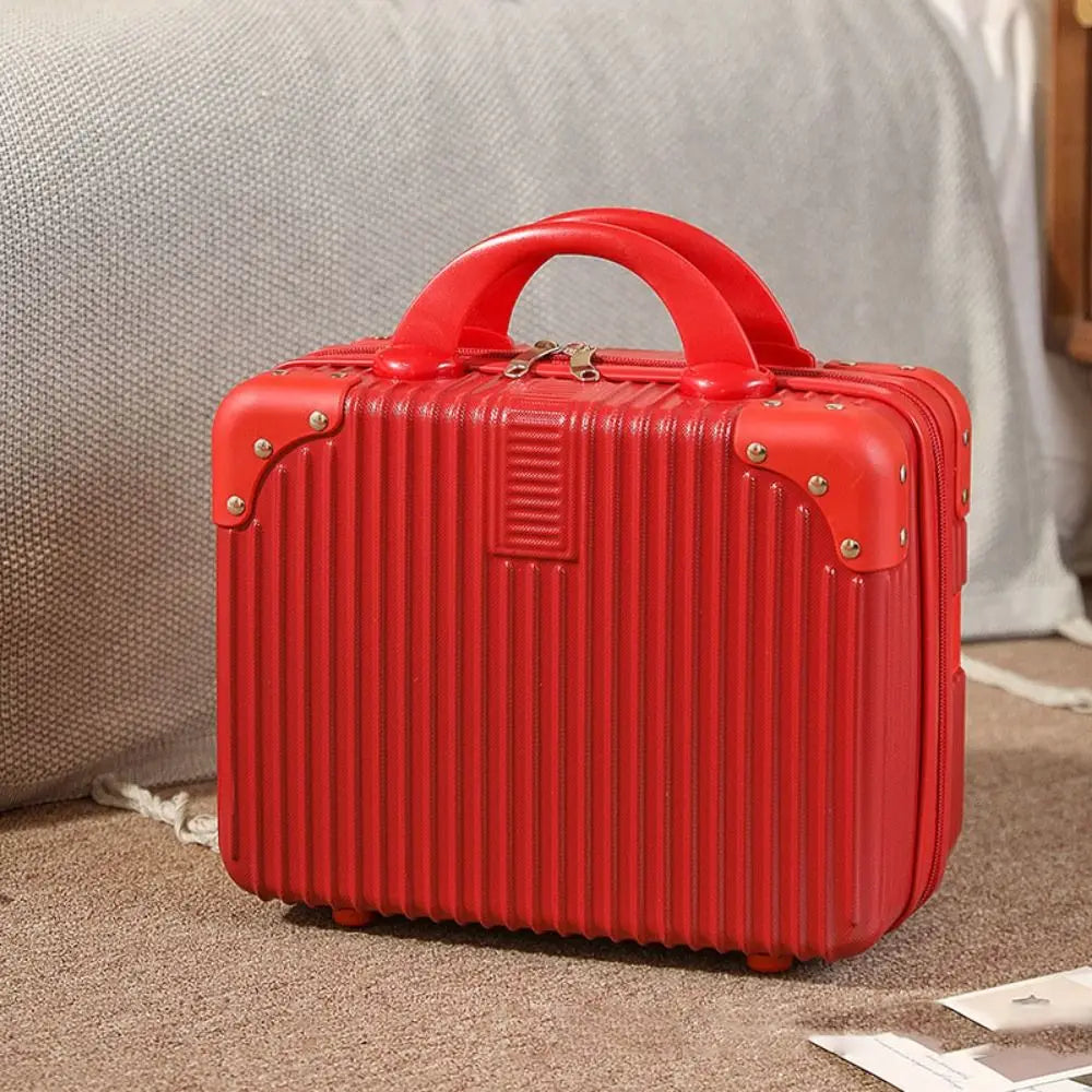 Portable Travel Makeup Bag Compact Hard Case