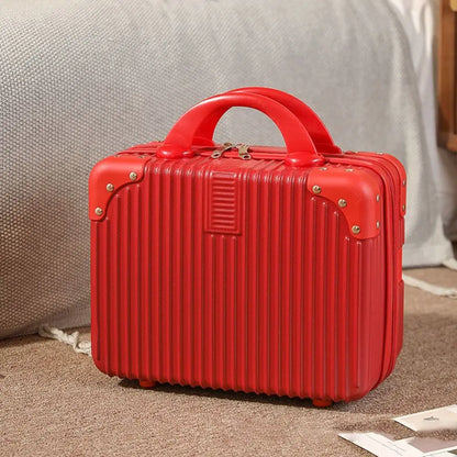Portable Travel Makeup Bag Compact Hard Case