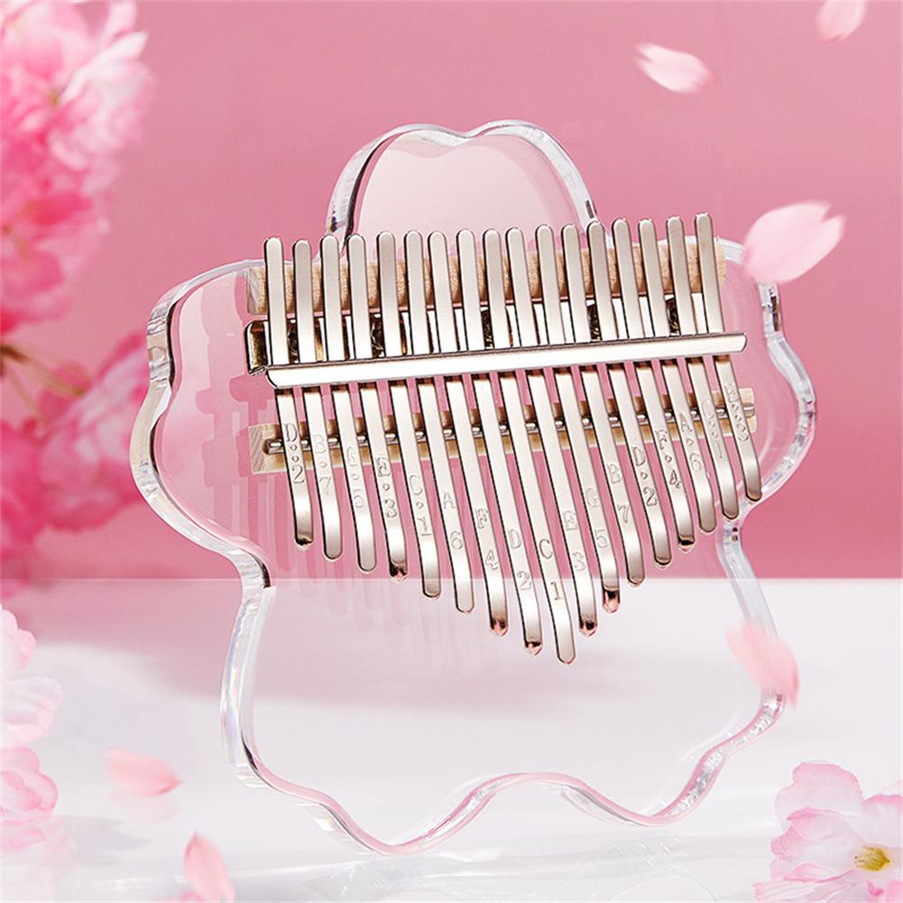 Colorful Flower Pattern Mini Thumb Piano