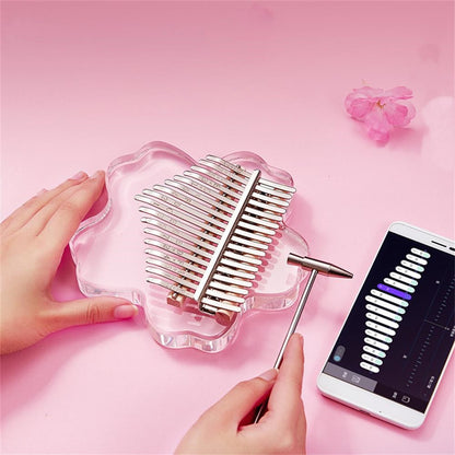 Colorful Flower Pattern Mini Thumb Piano