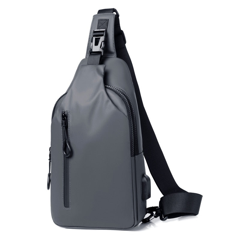 Waterproof Travel Crossbody Phone Bag with USB Charger