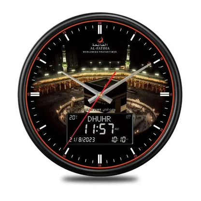 Digital Islamic Prayer Clock with Auto Azan Adjustment