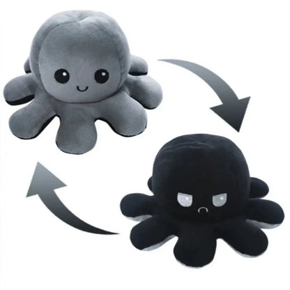 Cute Octopus Plush Toy with 2 Faces