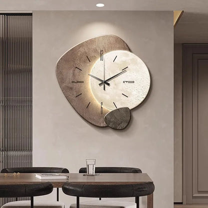 Simple Modern Wall Clock in Nordic Style