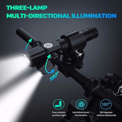 Bright 3 LED Rechargeable Flashlight