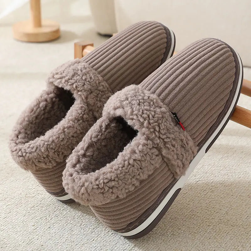 Cozy Couple Slippers with Soft Cushioning