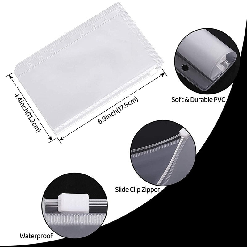 Practical Leather Wallet Organizer Notebook