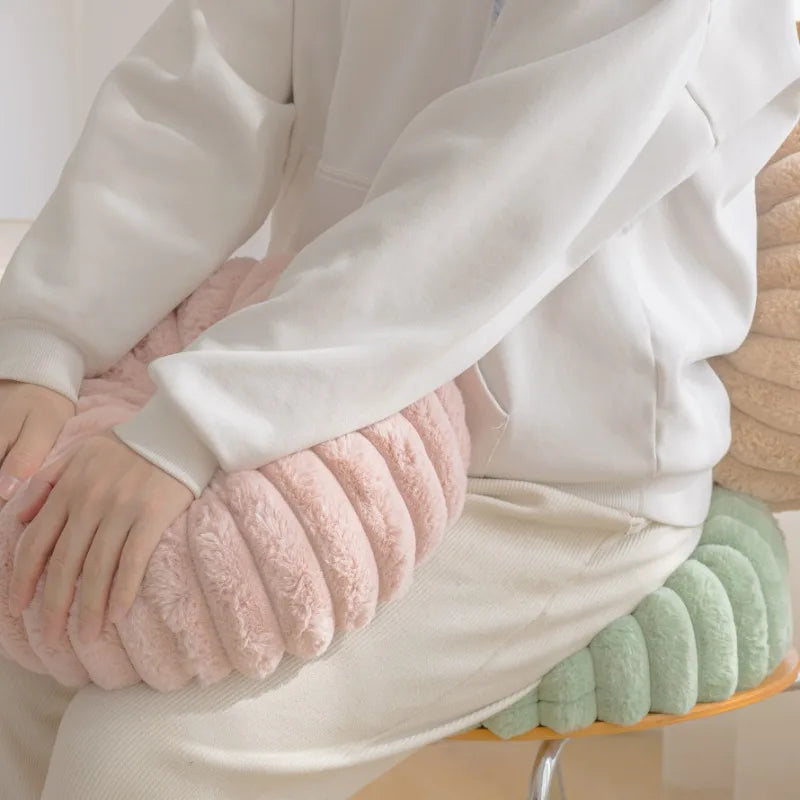 Soft Pink Autumn Cushion