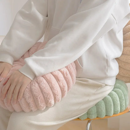 Soft Pink Autumn Cushion