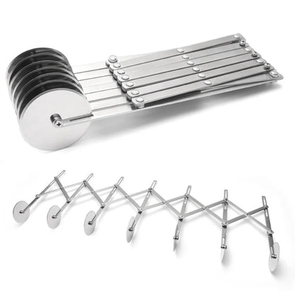 Easy Grip Folding Pastry Dough Cutter Wheel Set