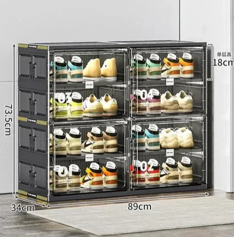 Compact Shoe Storage Rack Organizer