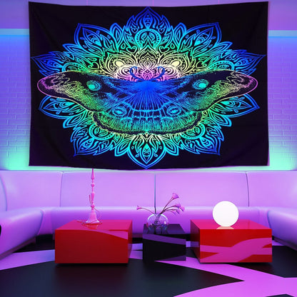 Vibrant Colorful Wall Hanging Tapestry