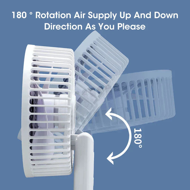 Compact 4-in-1 Powerful Floor Fan