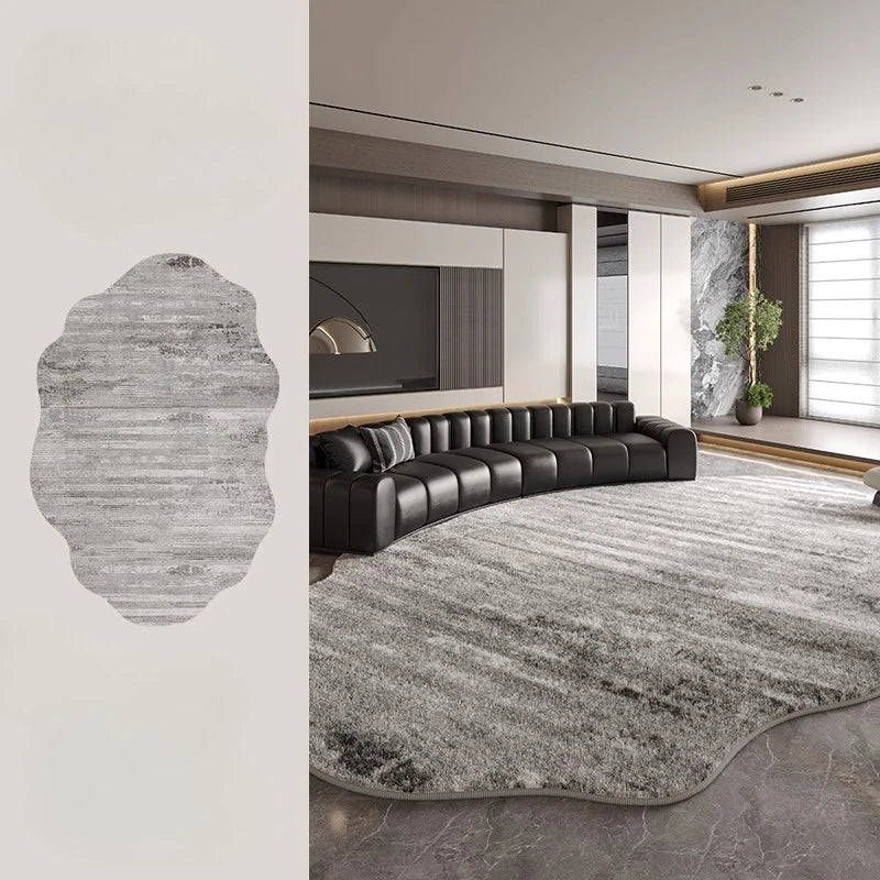 Soft Glow Plush Area Rug Lamp for Bed and Living Room