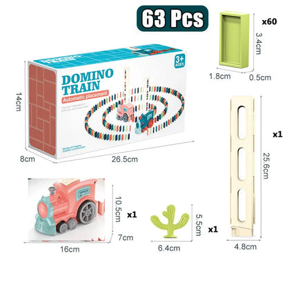 Interactive Kids Domino Train Set
