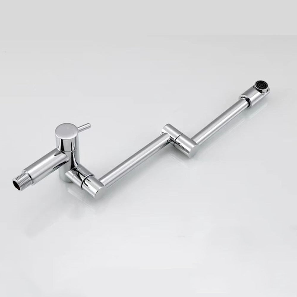 Space-Saving Foldable Kitchen Faucet
