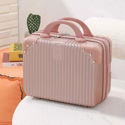 Portable Travel Makeup Bag Compact Hard Case