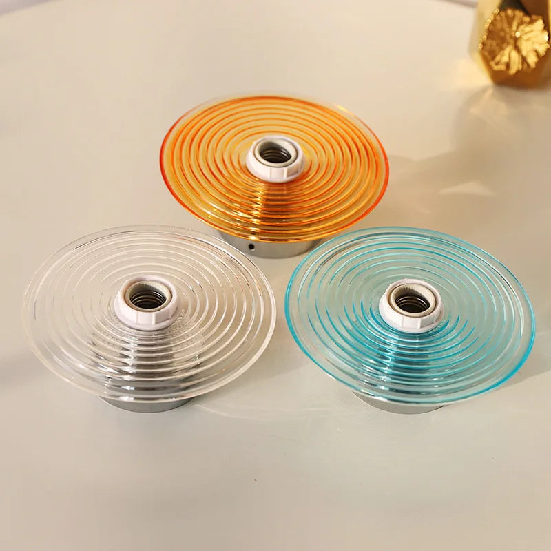 Ocean Blue LED Wave Wall Light