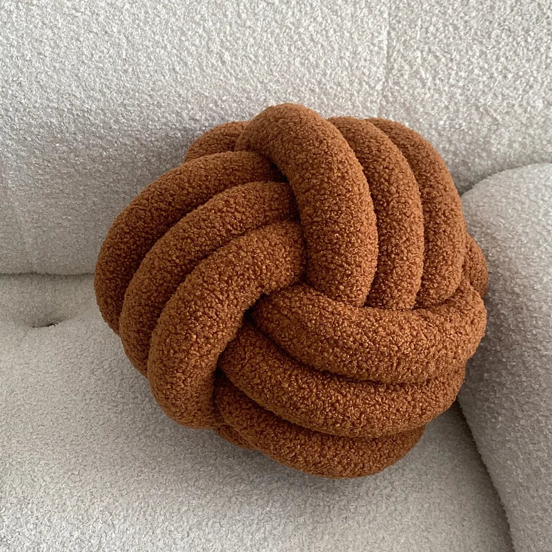 Soft Abstract Throw Pillow