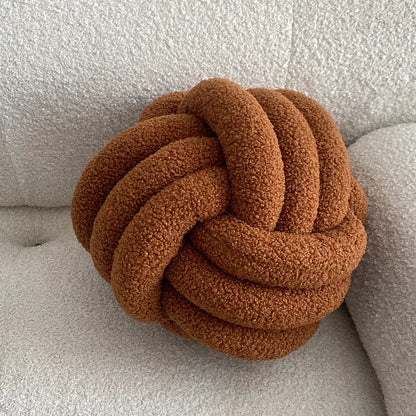 Soft Abstract Throw Pillow