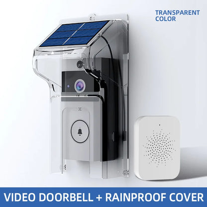 Wireless Solar Powered Wi-Fi Video Doorbell Camera
