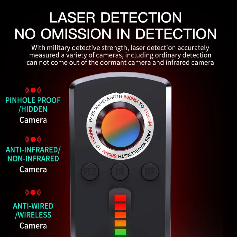 Spy Cam Detector and Hidden Camera Finder