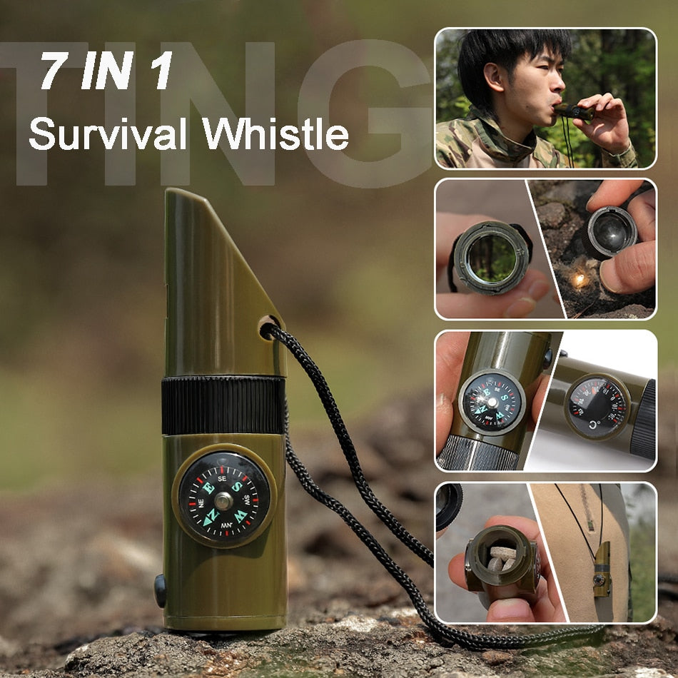 Compact Multi Tool Survival Kit for Camping