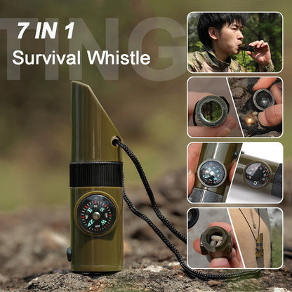 Compact Multi Tool Survival Kit for Camping