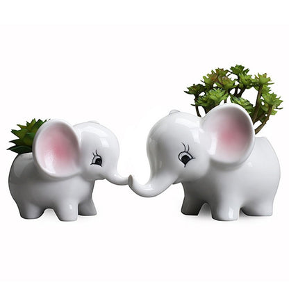 Stylish Elephant Theme Home Decor Figure - Befez
