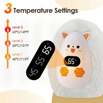 Cozy Rechargeable Hand Warmer with 3 Heat Settings