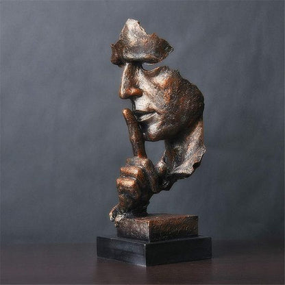 Modern Abstract Resin Figurine for Home Decor - Befez