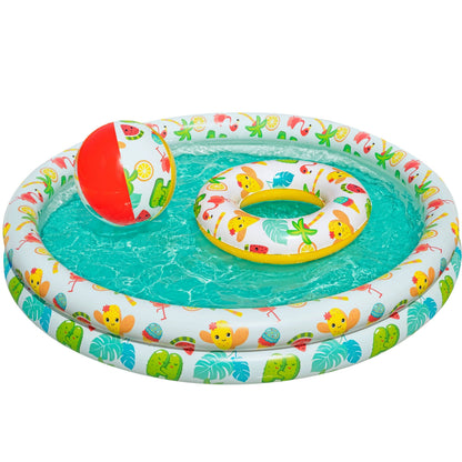 Colorful Kids Inflatable Pool Set - Befez