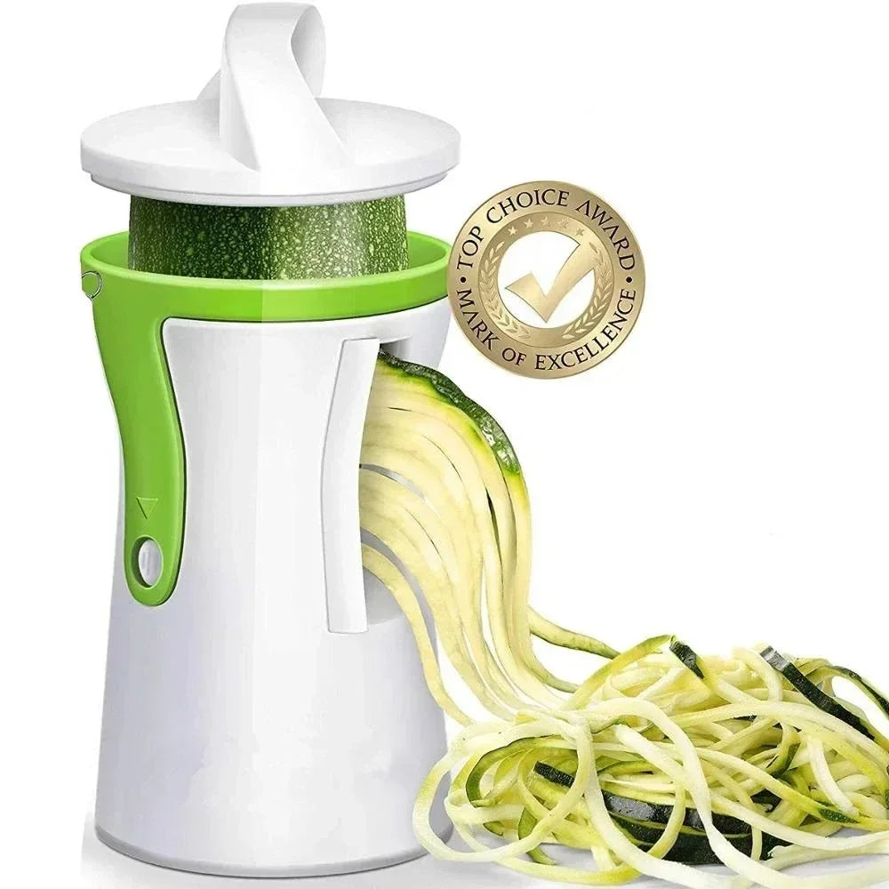 Easy Veggie Spiralizer | Manual Cheese Cutter | Stainless Steel - Befez