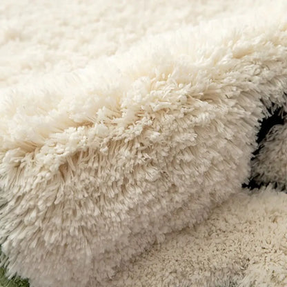 Plush Sheep Design Soft Bedroom Mat