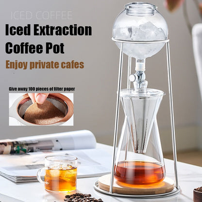 Retro Style Glass Coffee Maker